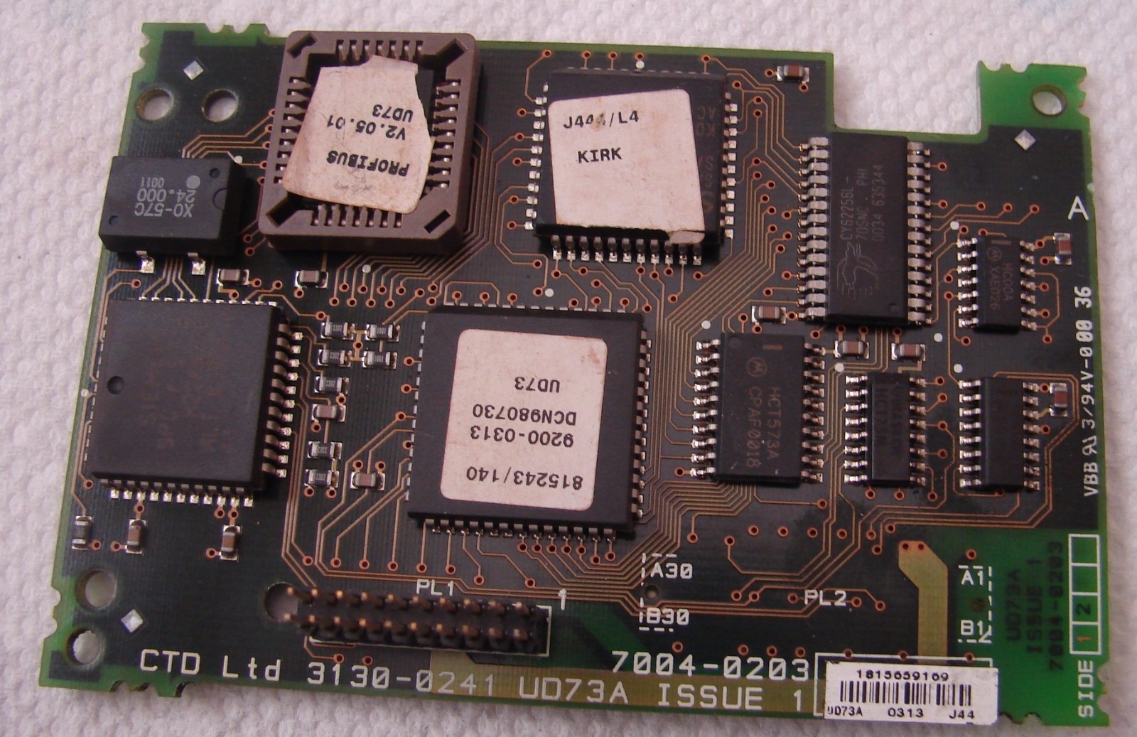 CTD Ltd 3130-0241 UD73A Control Board 7004-0203