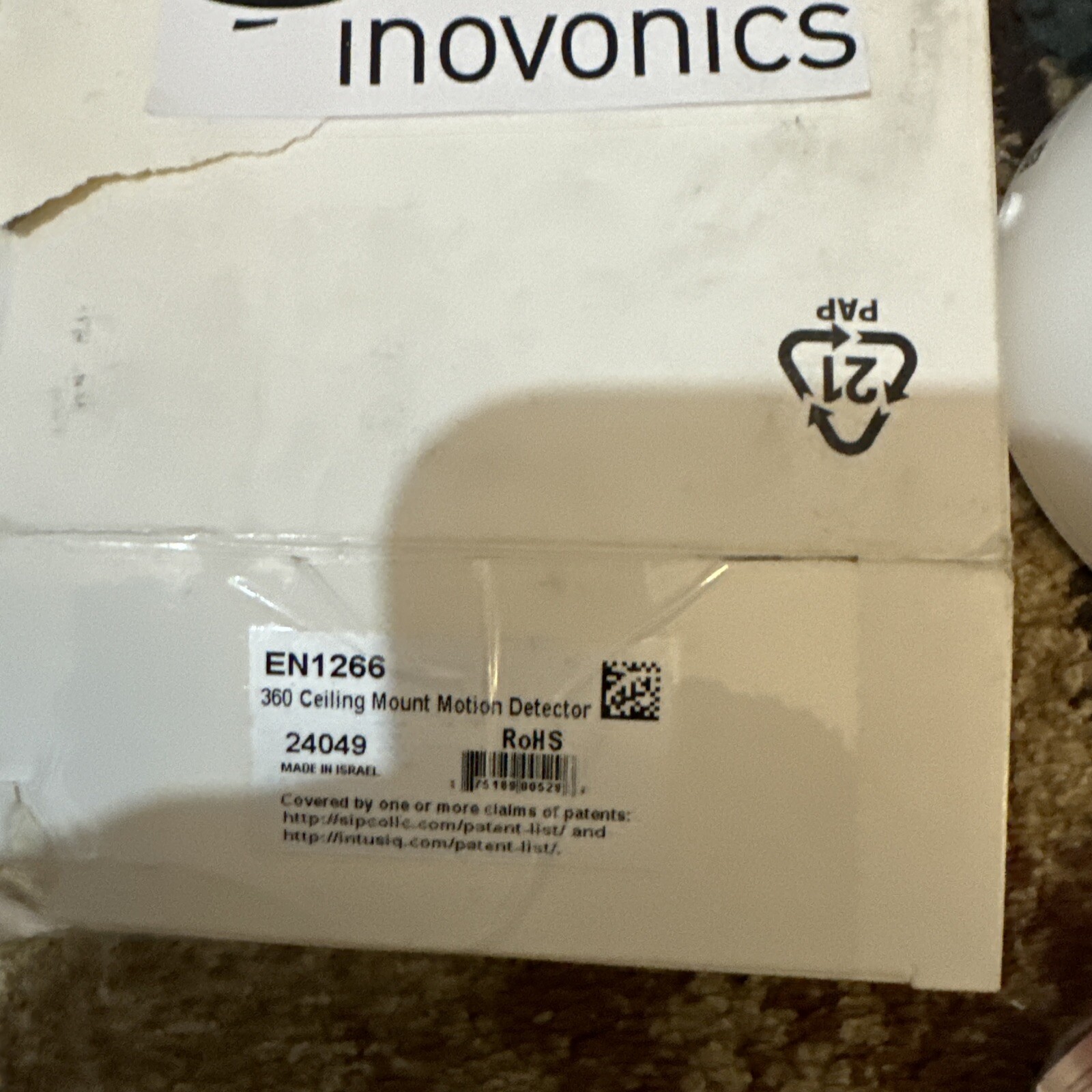 Inovonics EN1266 EchoStream 360° Passive InfraRed Motion Detector