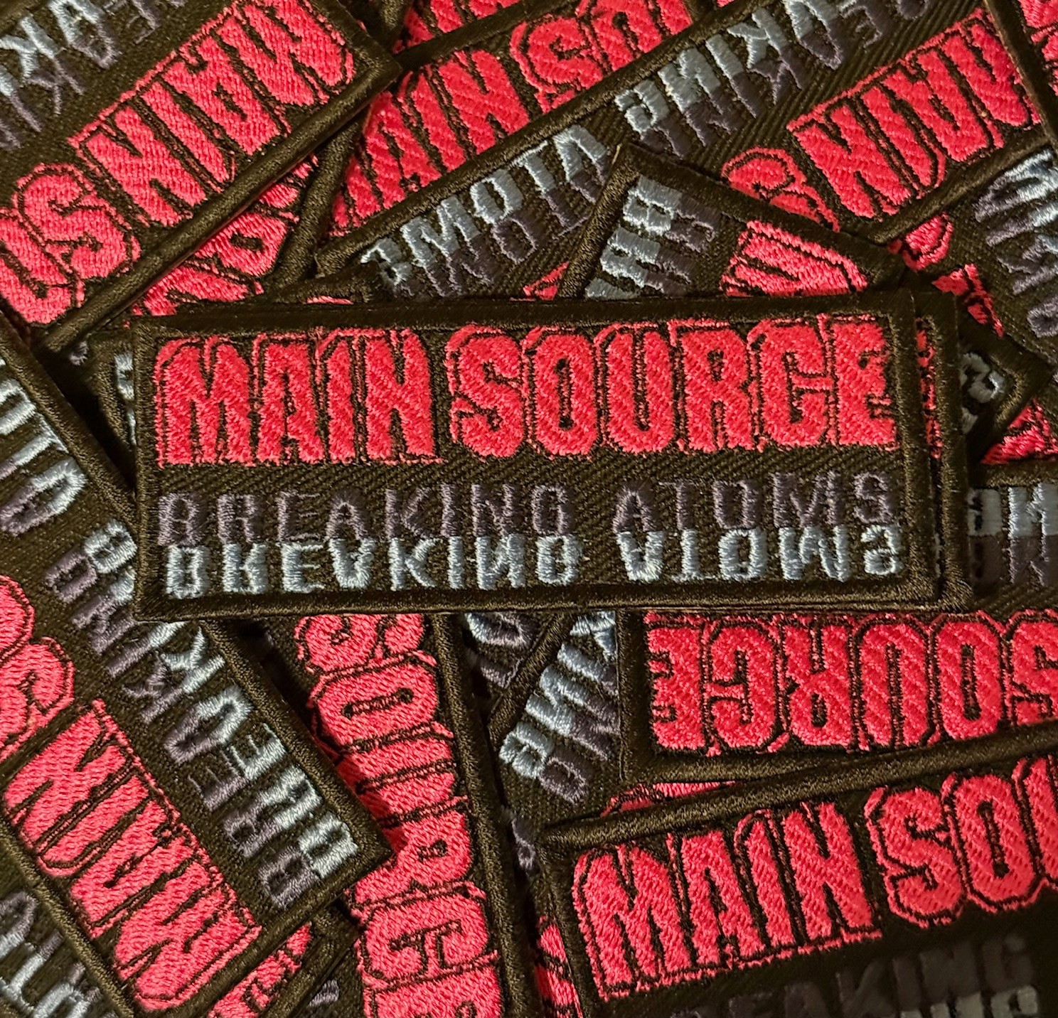 Main Source Braking Atoms Patch - 90s Boom Bap Hip hop, Large Professor