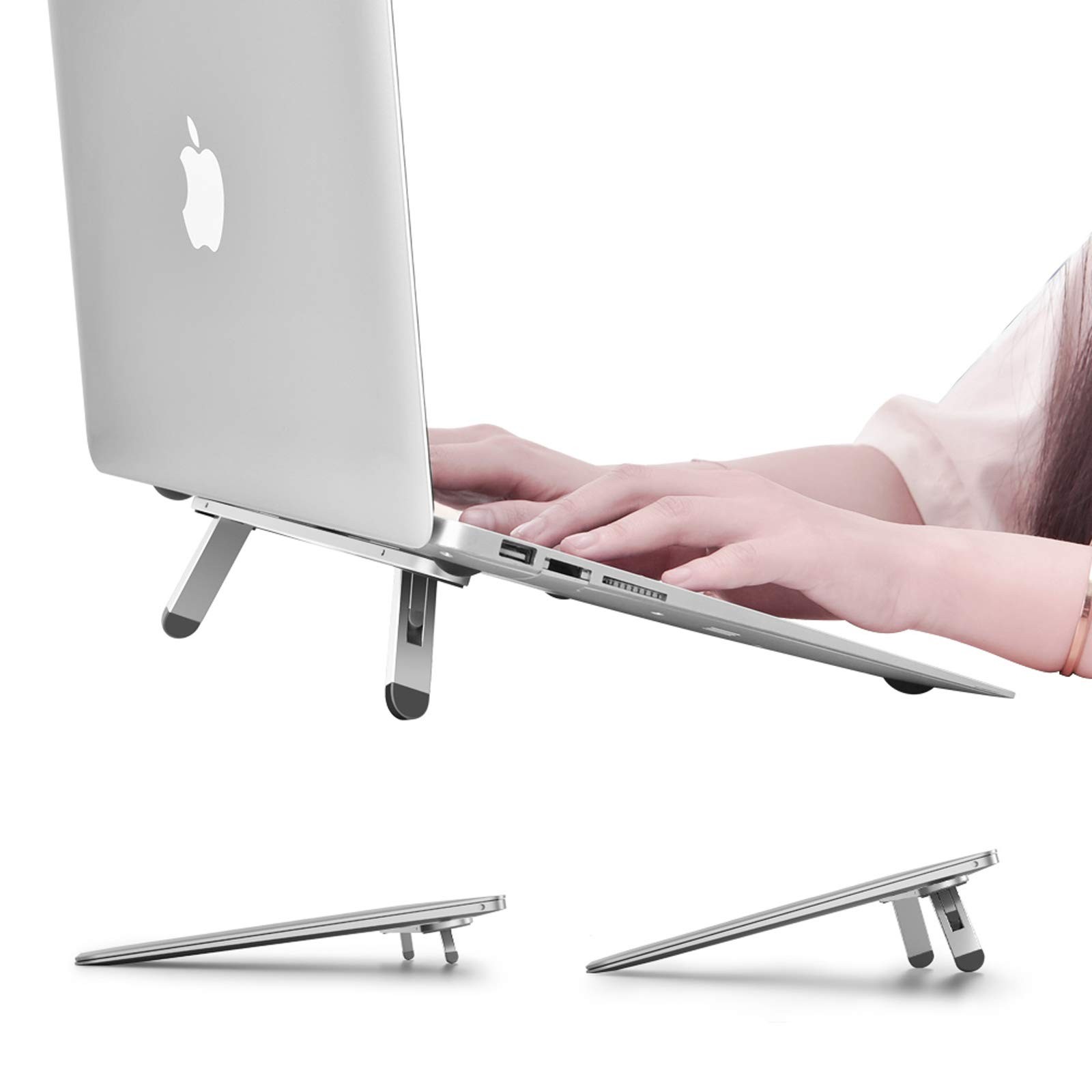 Laptop Stand Desk Cooling Keyboard Riser Ergonomic Elevator Fits 1015.6 Inch