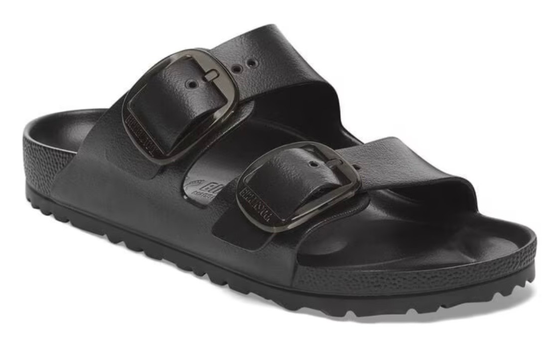 BIRKENSTOCK NIB ARIZONA BIG BUCKLE EVA WATERPROOF BLACK 40 Ladies 9 Narrow