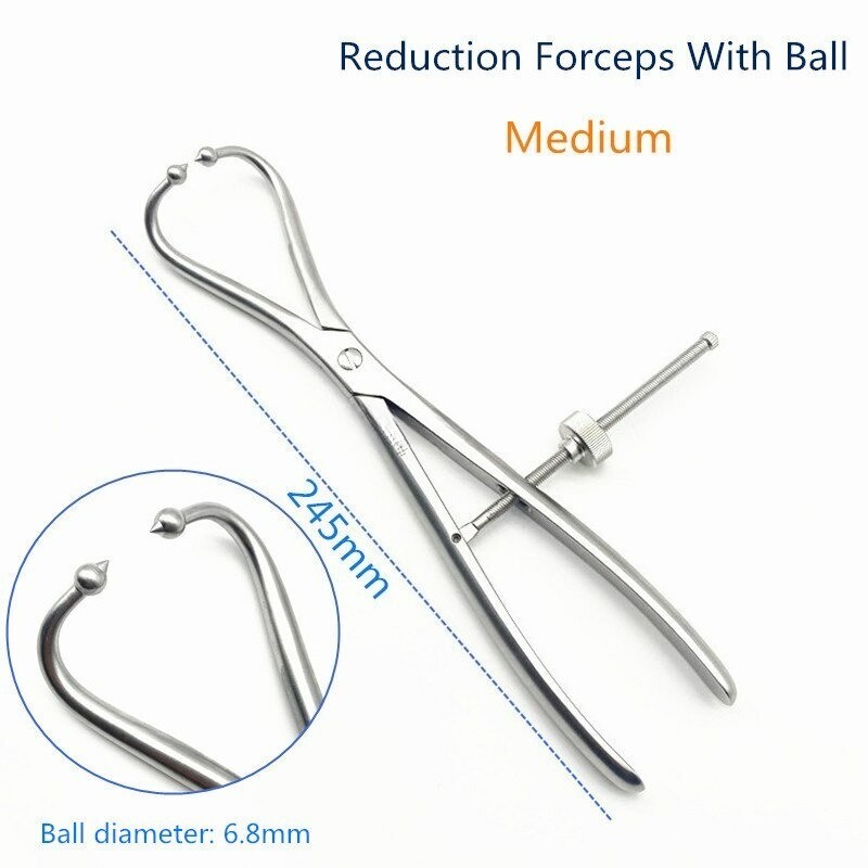 Bone Forceps Reduction with Ball Tip Orthopedic Reduction Forceps Upper/lower
