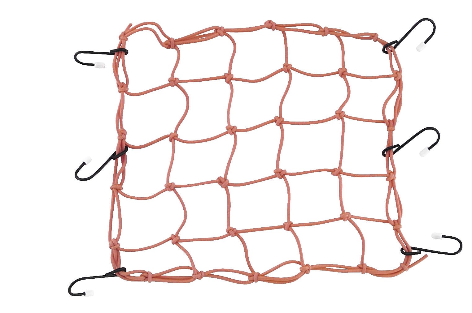 BikeMaster Stretch Net Fluorescent Orange 13" x 13" 100006