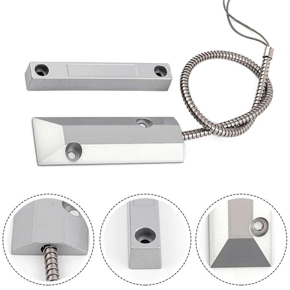 Garage Door Reed Switch Sensor for Security Alarm with Wired Connection