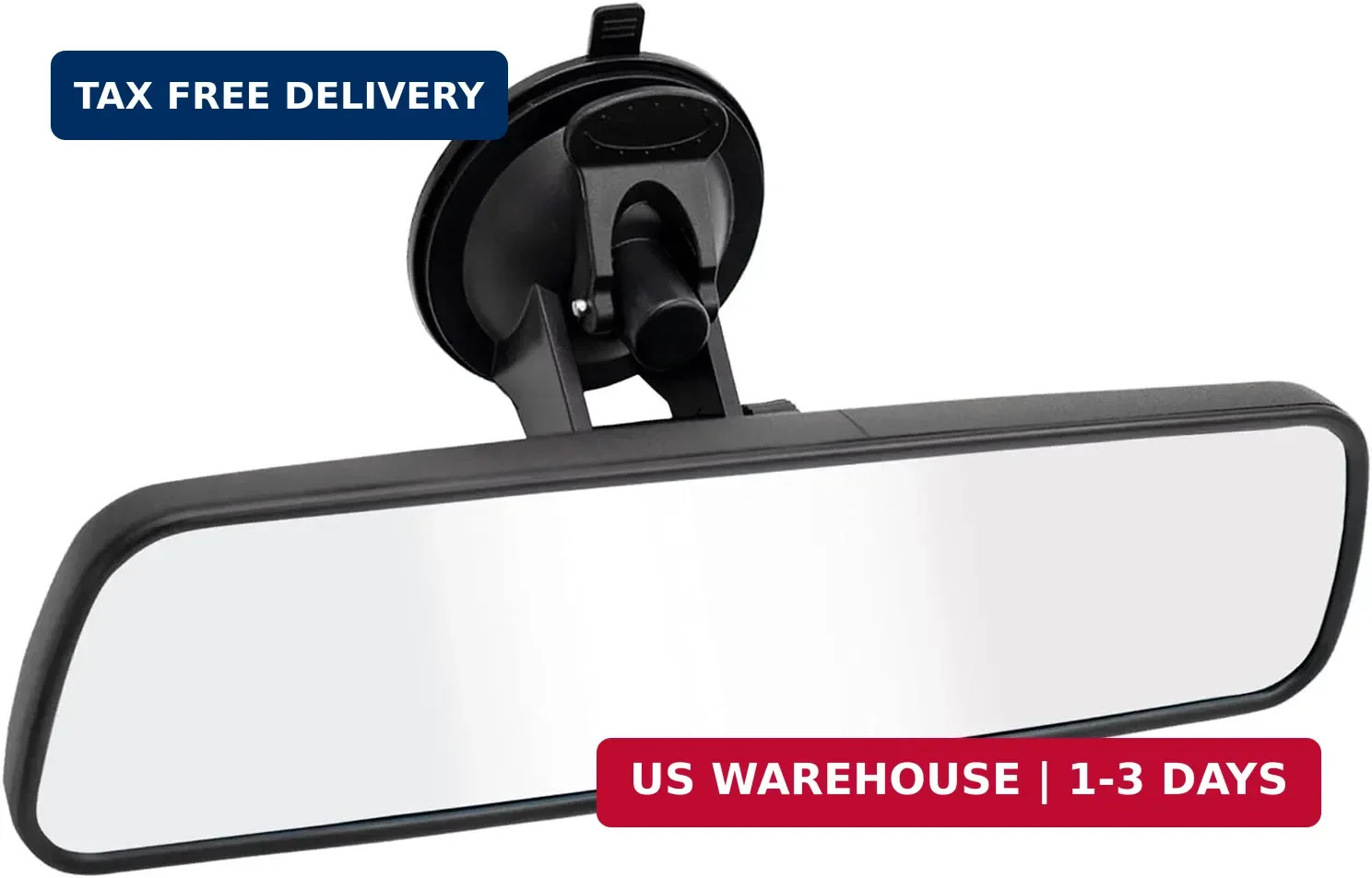 Rear View Mirror,LECAMEBOR Universal Thickened Anti-glare HD Car Interior Rear