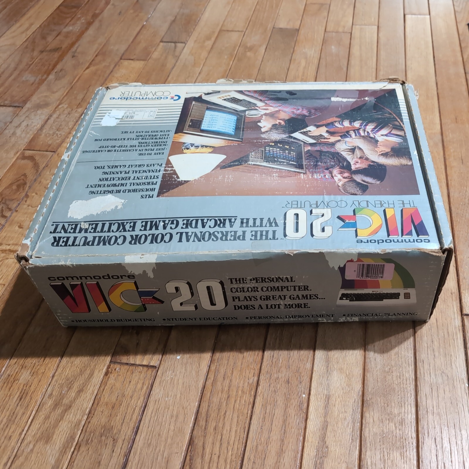 Commodore VIC 20 No Cables/Untested, C2N Cassette Player & Cassette 6 Pack Games