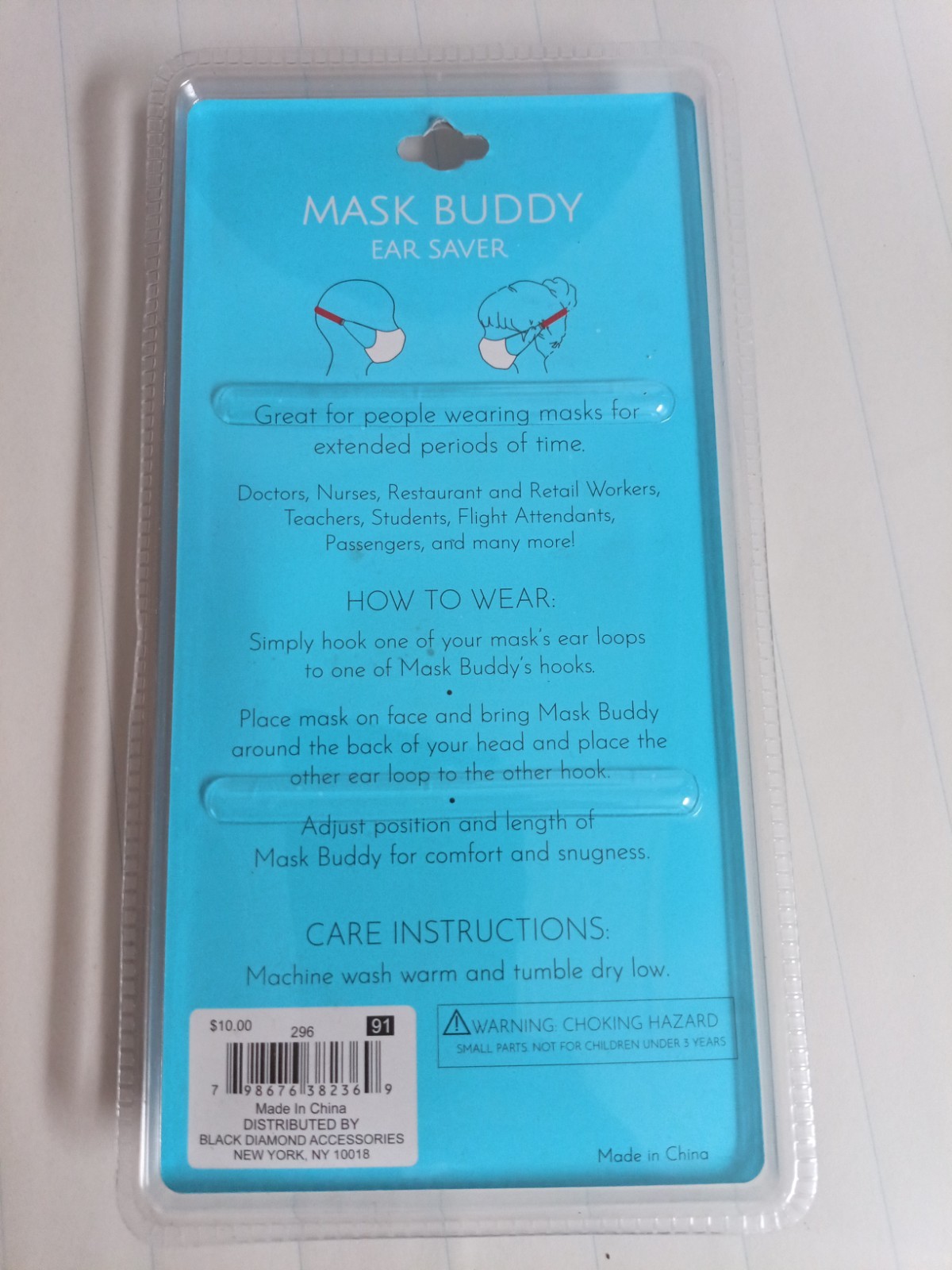 Mask Buddy Mask Ear Saver Elastic 3 pc
