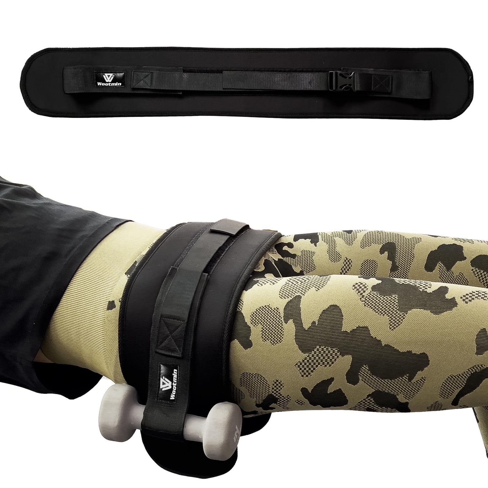 Hip Thrust Belt, Fully Upgraded Hip Thrust Belt for Dumbbells, More Comfortab...