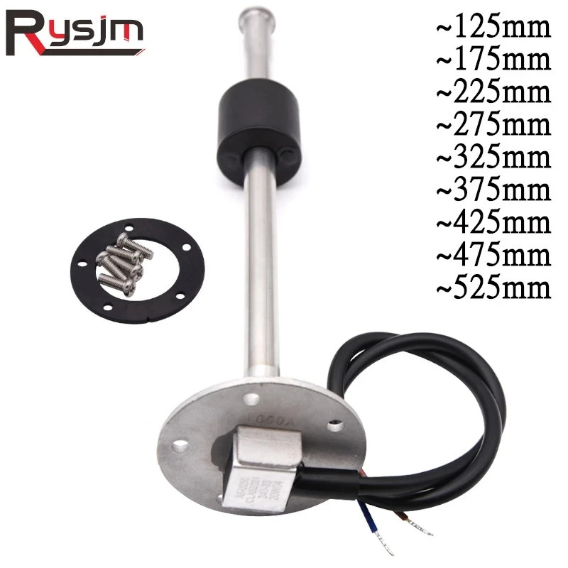 Fuel Level Gauge Sensor Fuel Sender Fuel Gauge Water Level Meter 0-190/240-33ohm