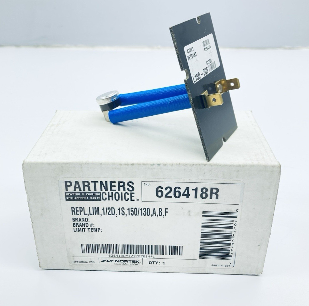 NORTEK L150-20F 626418 Auto Reset Limit Switch 3"