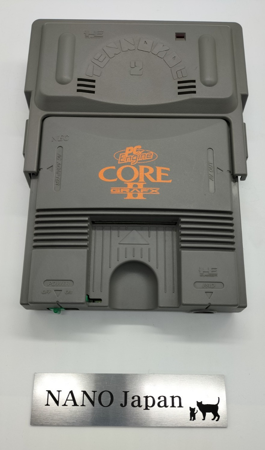 NEC PC Engine Coregrafx Ⅱ Console PI-TG7 Working Japan Used