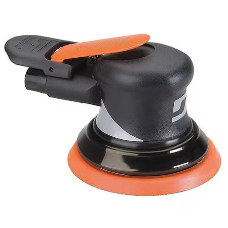 Dynabrade 56880 Air Orbital Sander, 5 In Disc Dia, Palm