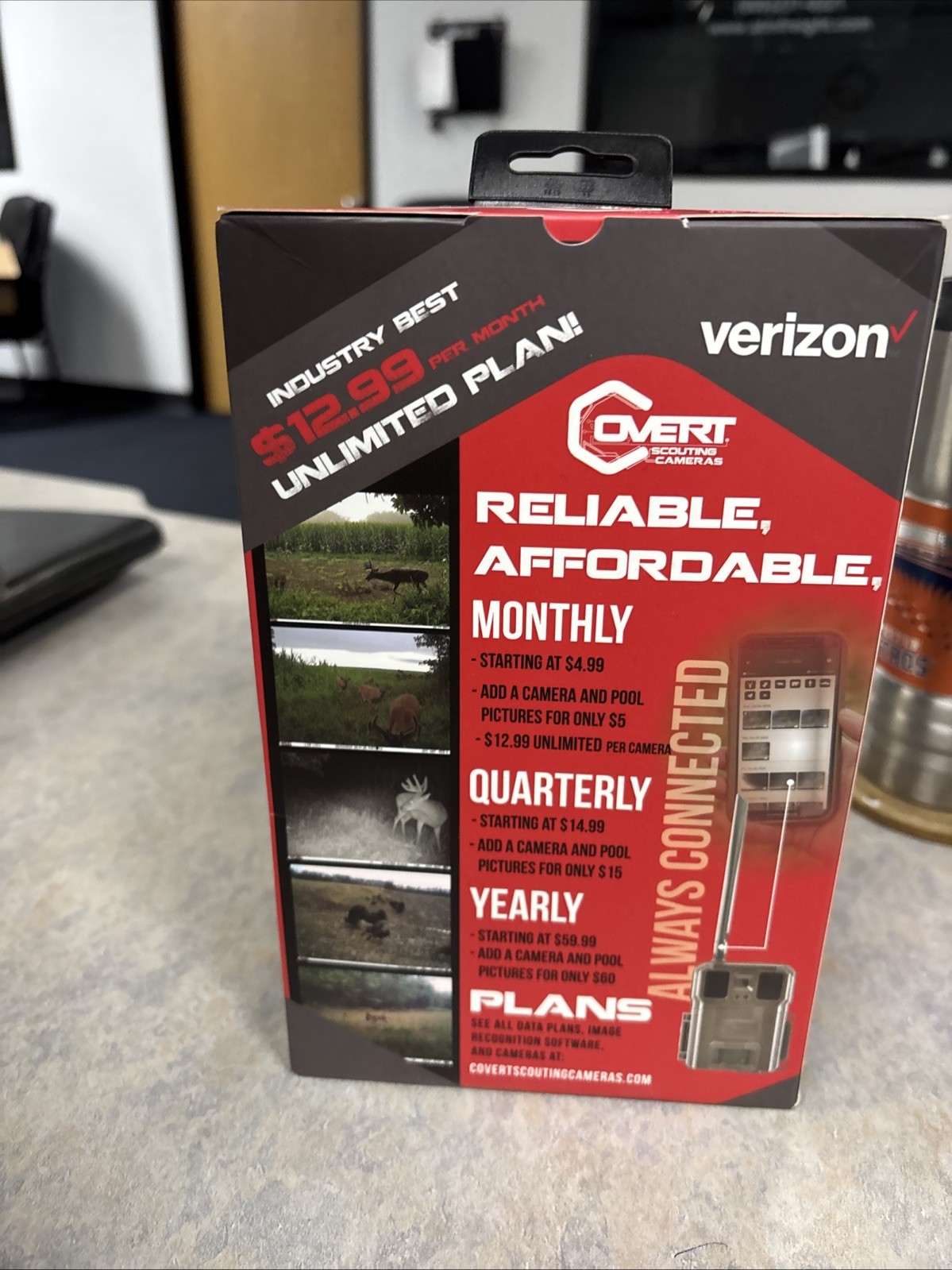 Covert Scouting Camera WC32-V Verizon Cell Trail Camera 32MP 2.4view New Sealed