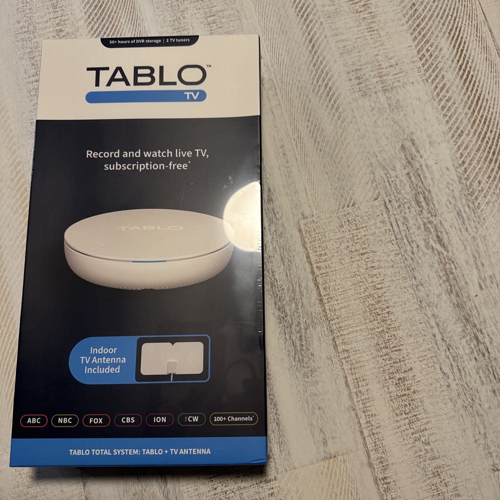 Tablo TV 4th Gen 2-Tuner 128GB 50+ Hours DVR with Antenna Watch & Record Live TV