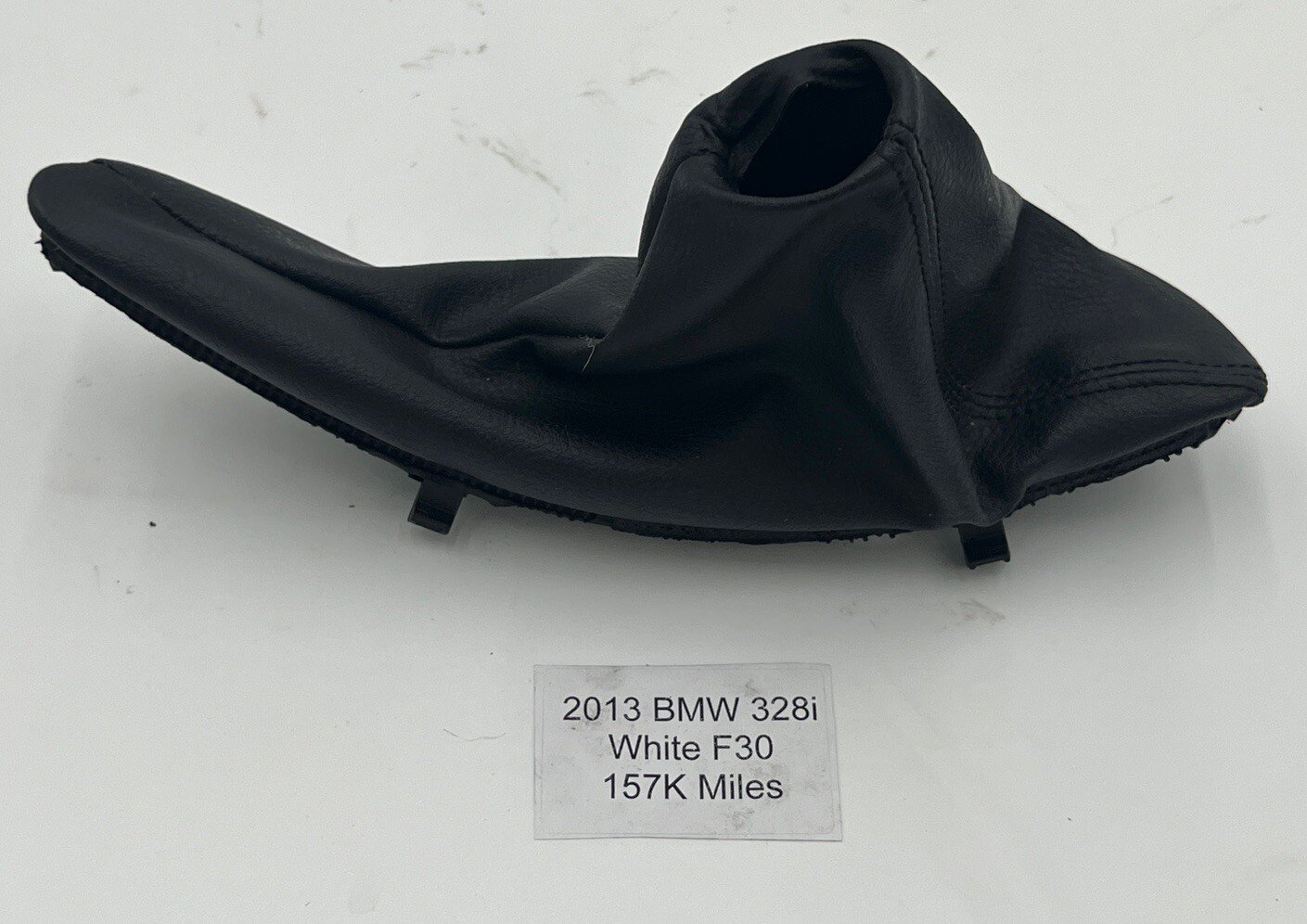 🚘 BMW F30 F32 F36 3/4 Series Emergency Brake Handle Leather Boot Cover Black OE