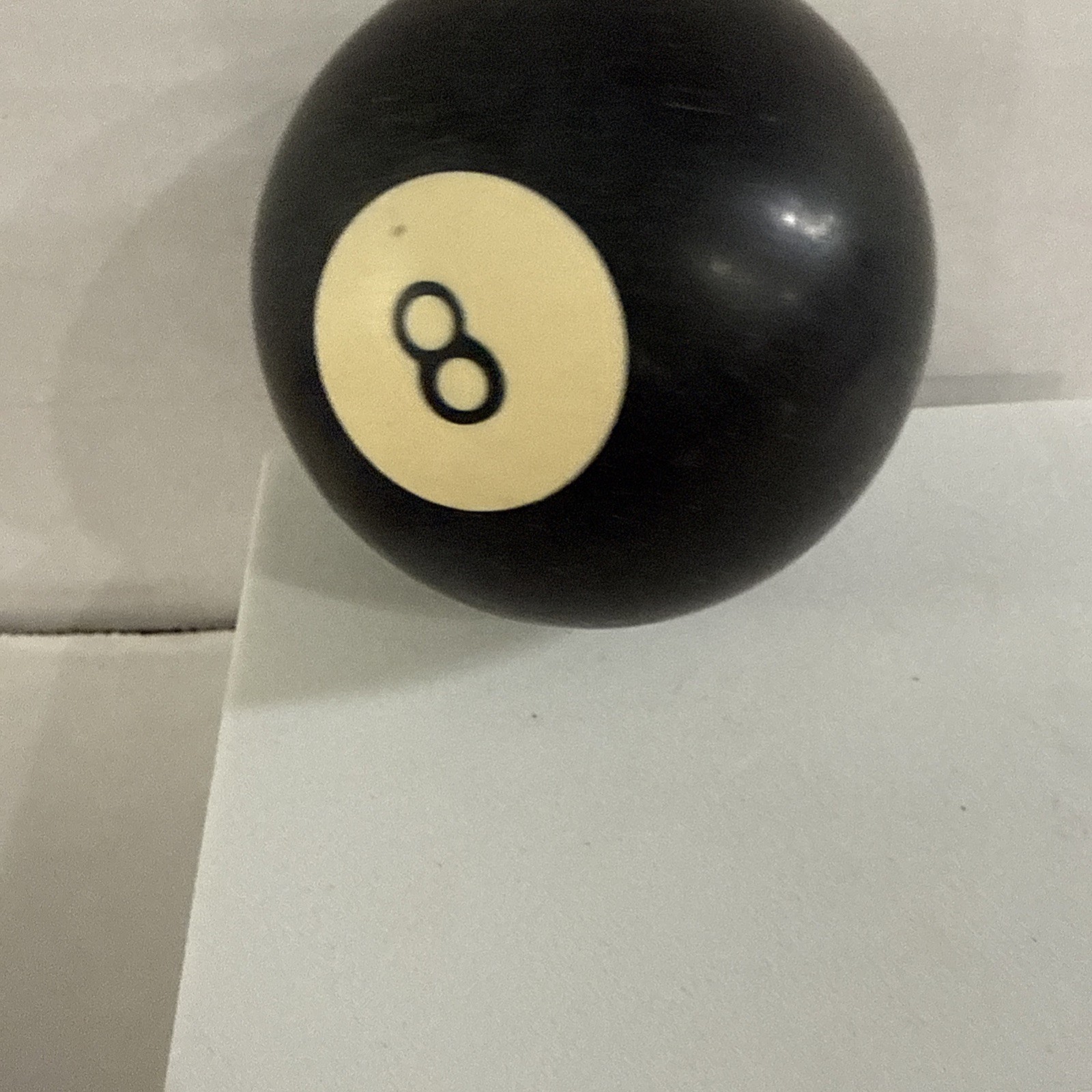 Vintage Number 8-Ball Billiard International Pool Ball 2 1/4" Individual Black