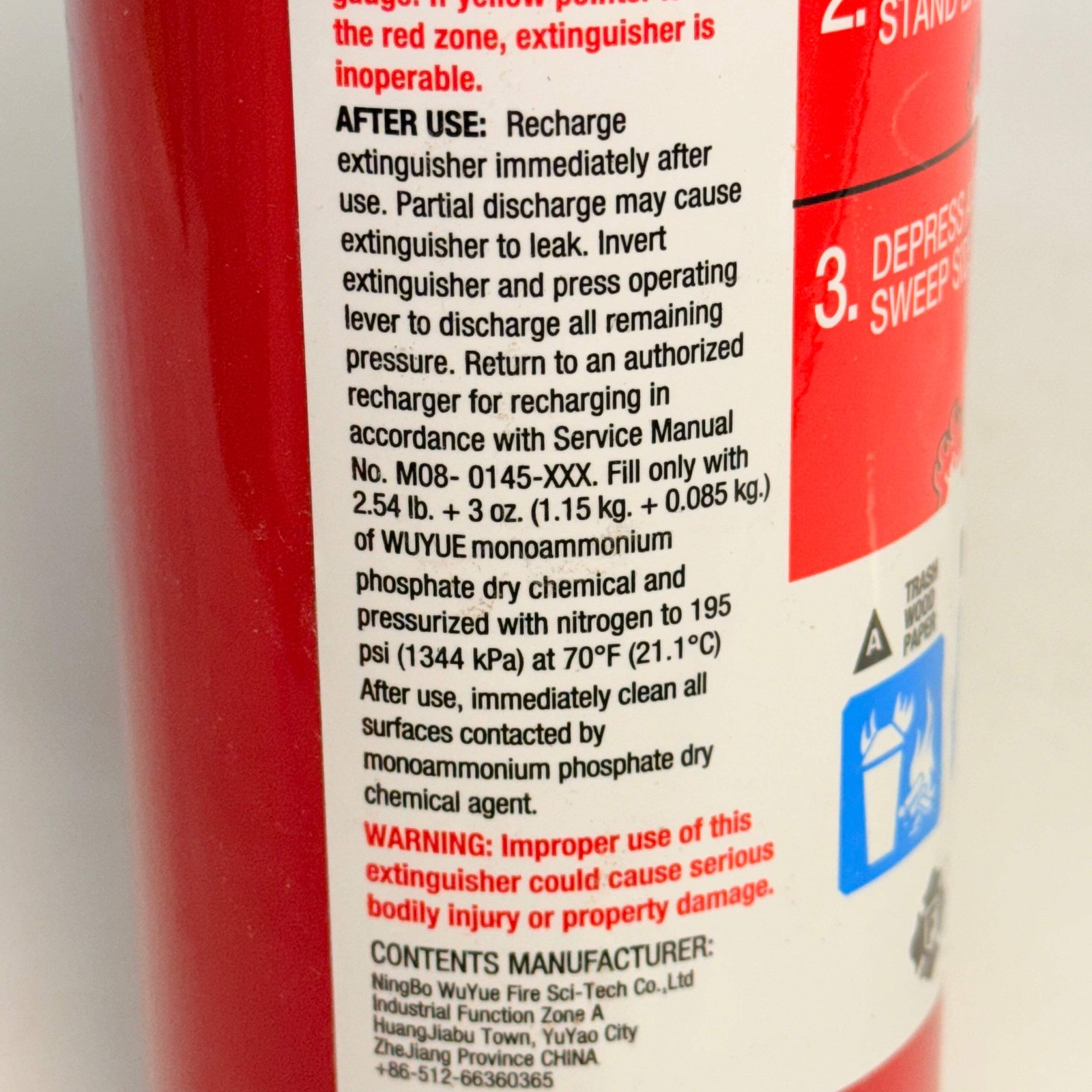 FIRST ALERT(2 PACK) Home1 Multipurpose ABC Rechargeable Fire Extinguisher 2.5 Lb