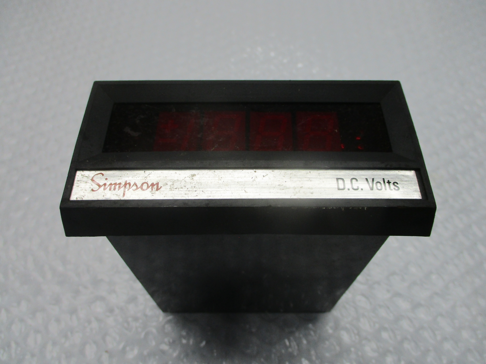 SIMPSON 2865 PANEL METER NSNP