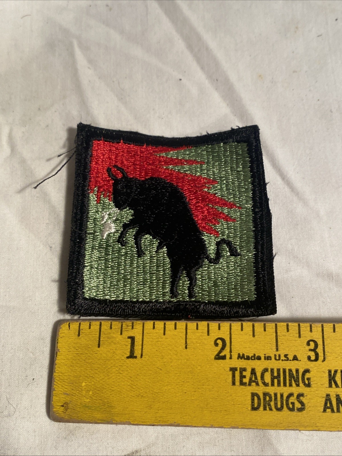 WW II US ARMY 92nd DIVISION PATCH ?