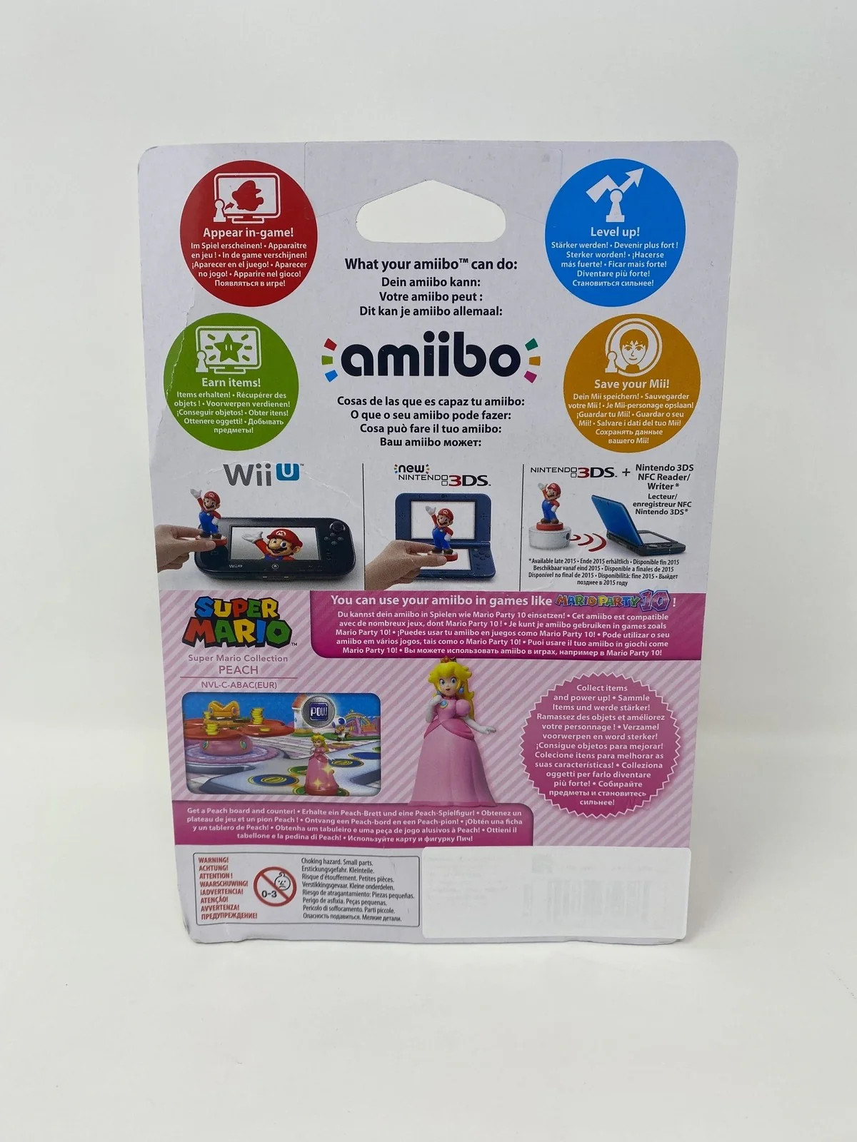 Super Mario Bros. - Princess Peach Amiibo [USED - COMPLETE]