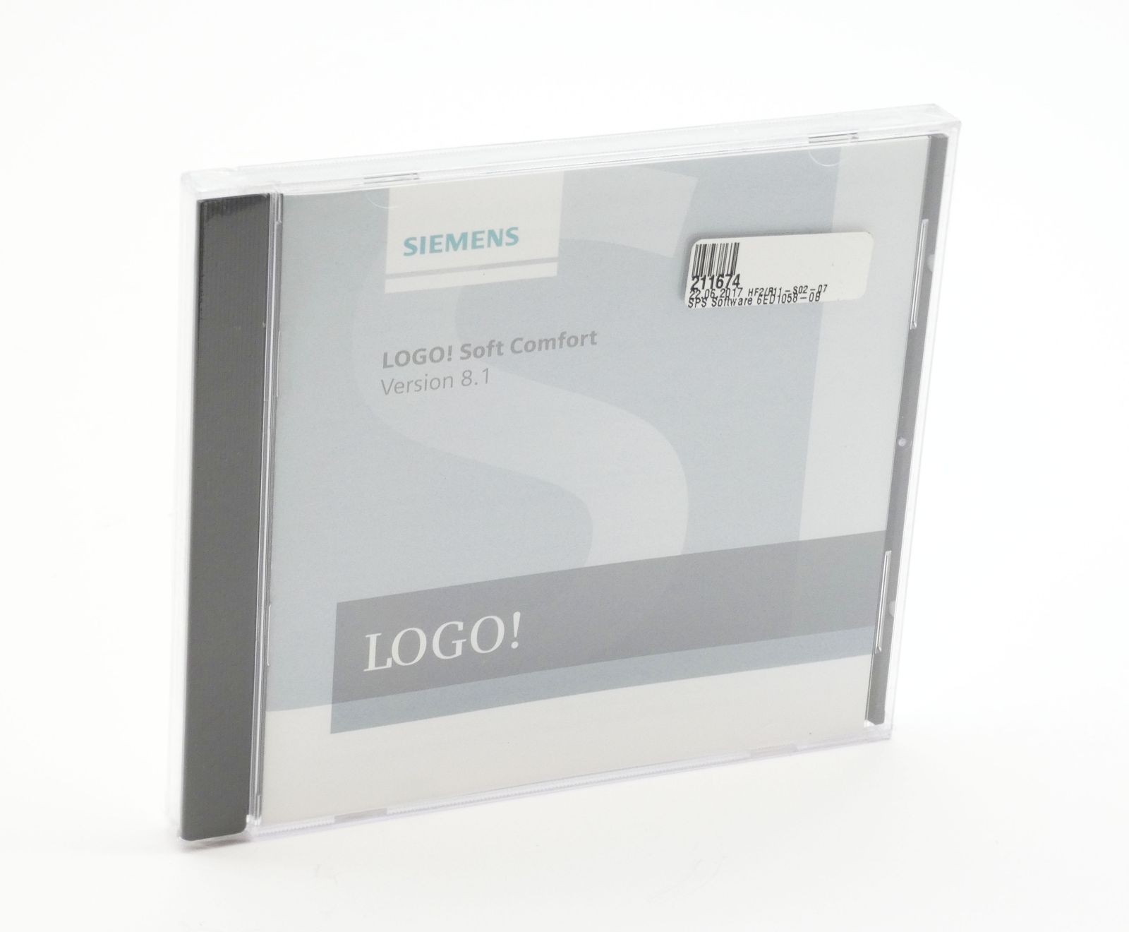 Siemens LOGO! Soft Comfort 6ED1058-0BA08-0YA1 Version 8.1 Software -Unused/Original Packaging-