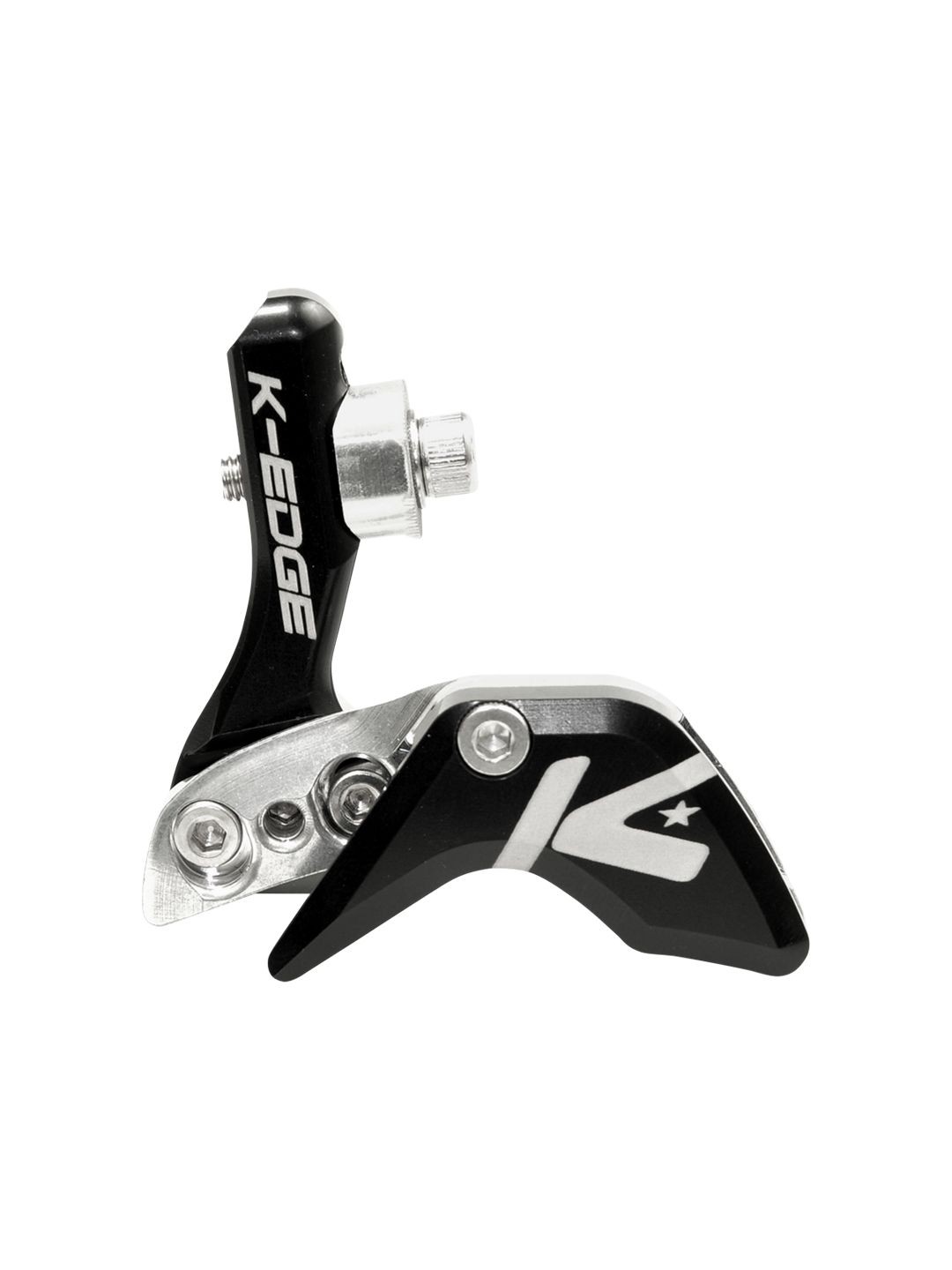 K-EDGE 1x Race Braze-On Chain Guide One size Black