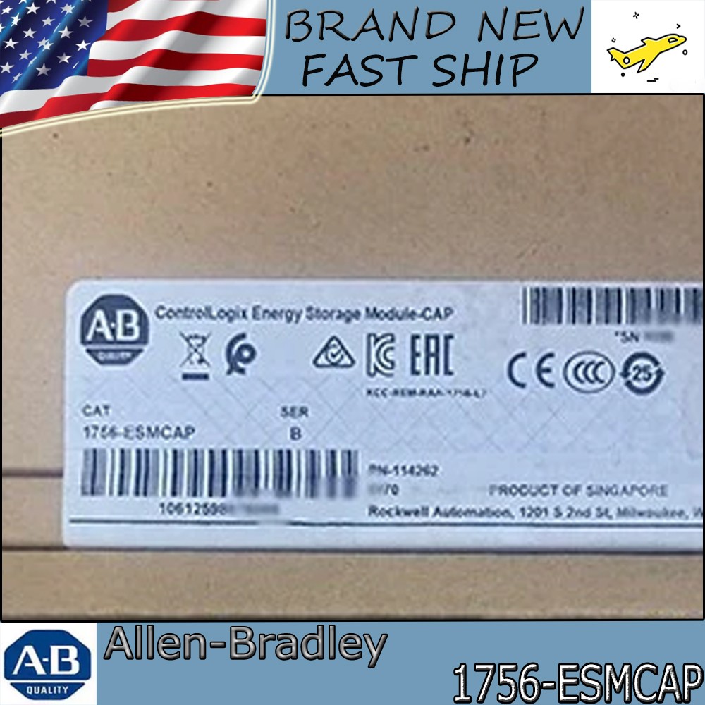 New Genuine New In Box 1756-ESMCAP PLC-AB EtherNet/IP ControlLogix Module
