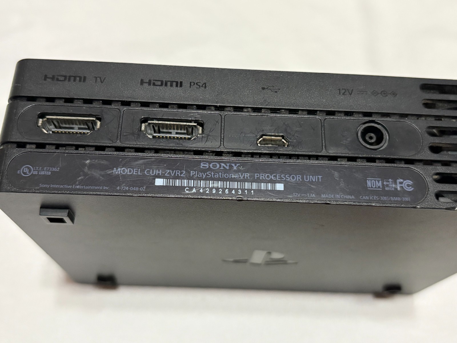 Genuine Sony PS4 Playstation CUH-ZVR2 VR Virtual Reality Processor Unit - Tested