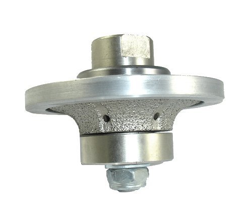 1/2" Radius Bullnose Diamond Router Bit 2 PIECES for Granite Concrete Travertine