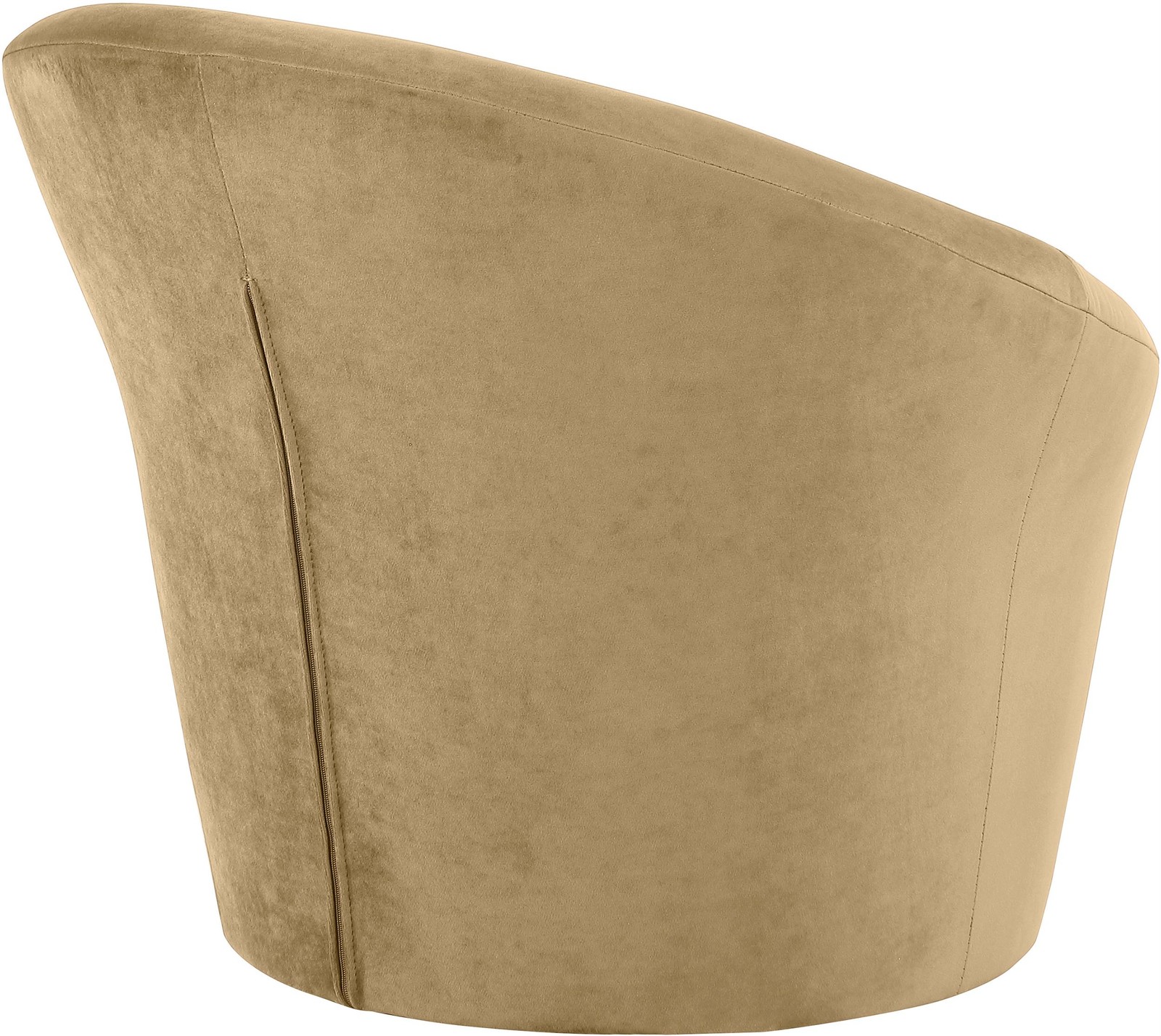 Meridian Furniture Tristan Camel Velvet Accent Chair