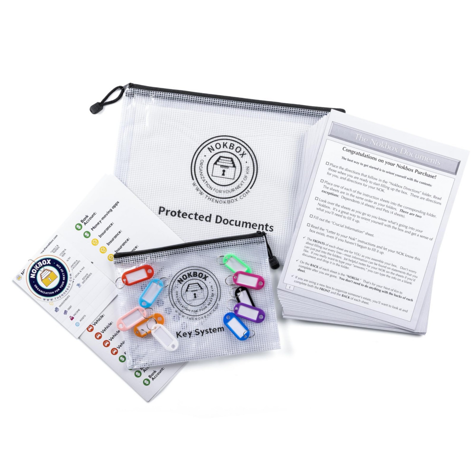 The Nokbox Lite – DIY Estate Planning Organizer & Emergency Kit | Home &...