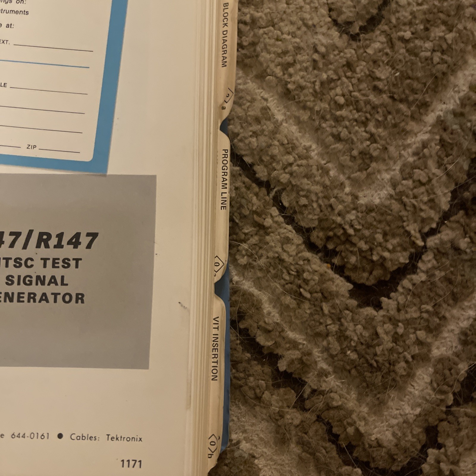 Tektronix 147/R147 NTSC Test Signal Generator.