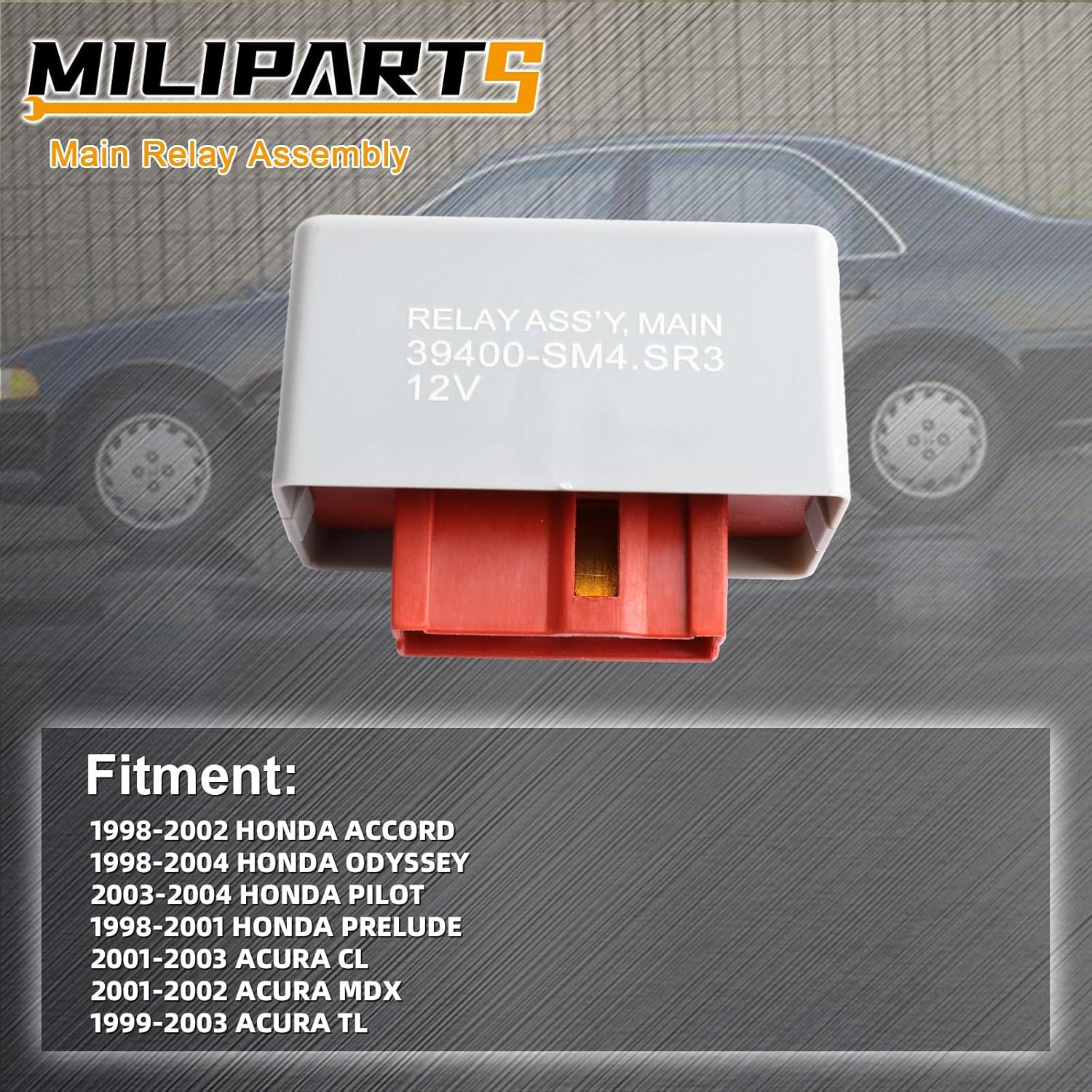 Main Relay Assembly Compatible with Honda 1998-2002 Accord 1998-2004 Odyssey 200