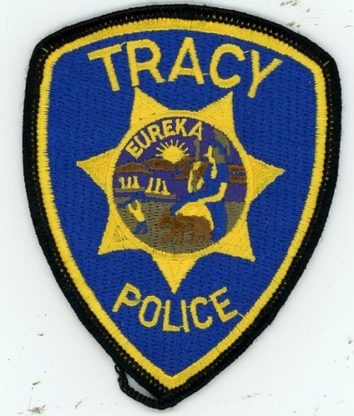 CALIFORNIA CA TRACY POLICE NICE SHOULDER PATCH SHERIFF