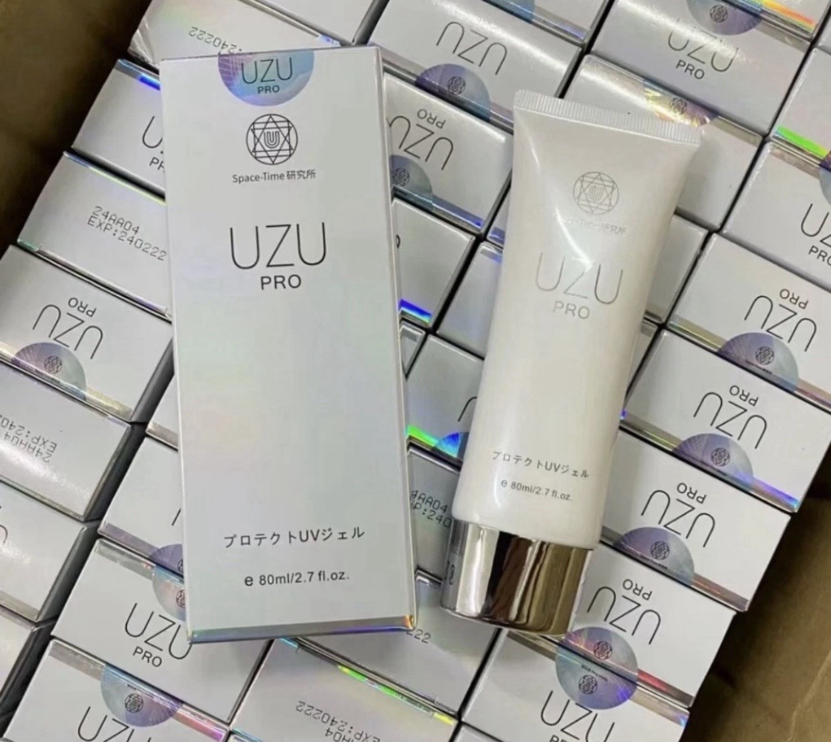 Space time UZU PRO UV Block Hydrating Sunscreen Cream 80ml SPF50 PA+++