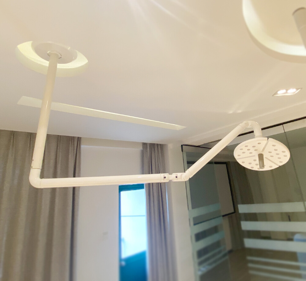 Dental LED Shadowless Ceiling Mounted Operating Examination Lamp KD-2018D-1 USA