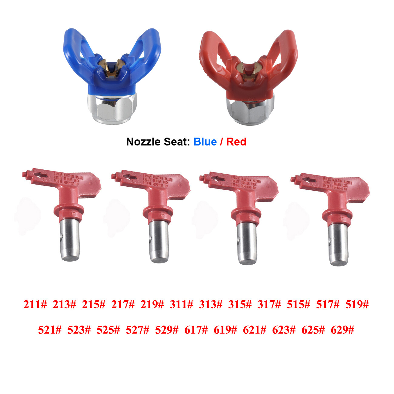 Airless Spray Gun Tips / Nozzle Seat Fit Titan/Wagner Paint Sprayer Nozzle Titan