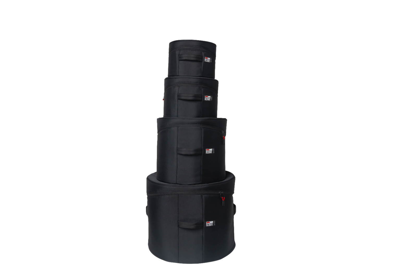 Gator Cases ICON Premium 4-Piece Rock Drum Set Bags; 22x18, 16x16, 12x9, 10x8