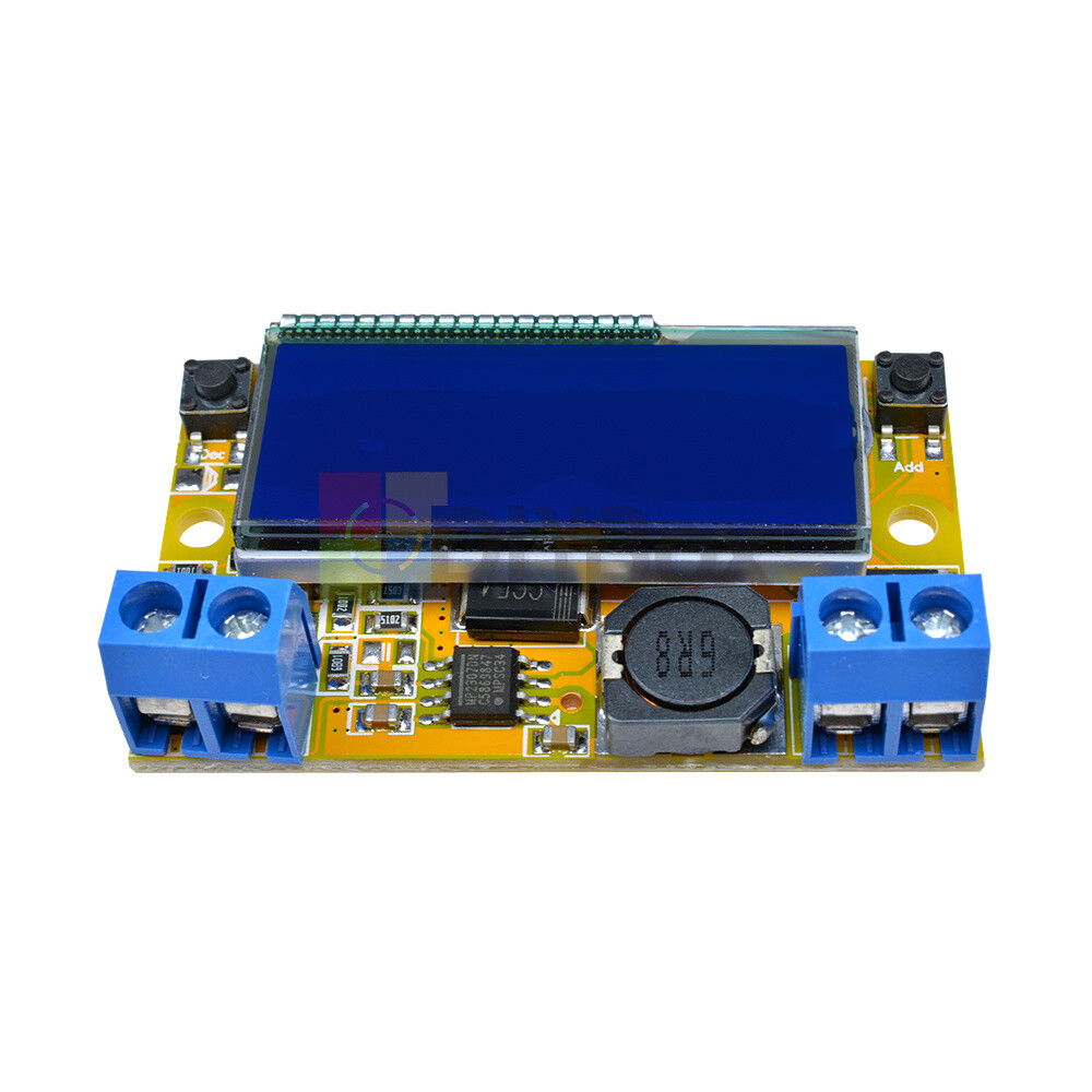 Adjustable Buck DC-DC Double Display Step Down Pulse Power Supply LCD Module