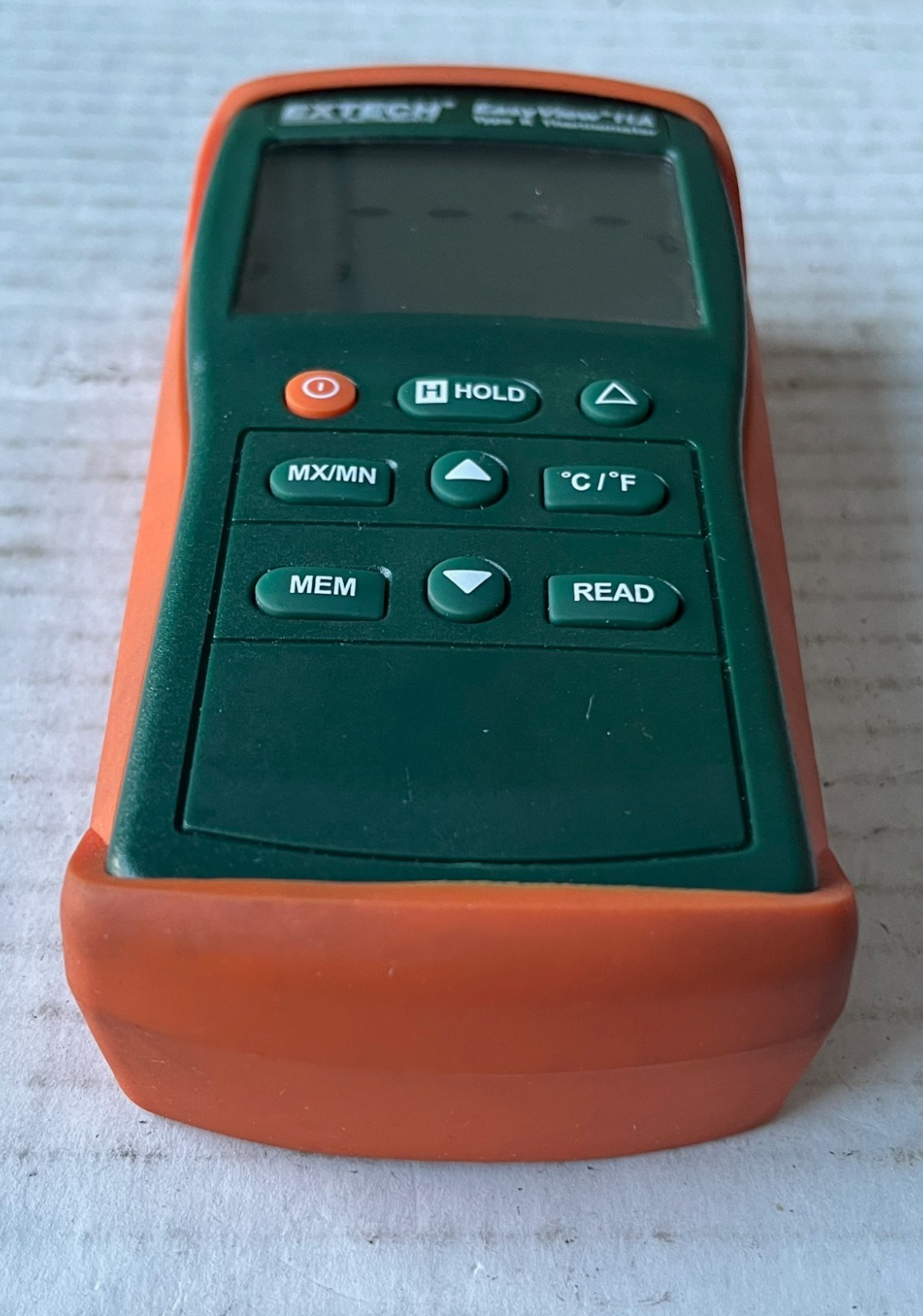 Extech EasyView 11A Type K Digital Thermocouple Thermometer w/Wire Probe