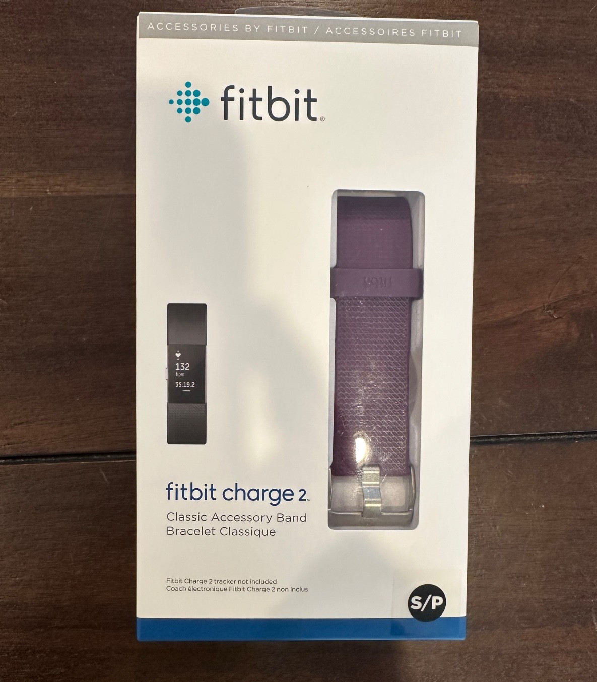 Brand New - Fitbit Charge 2 Classic Accessory Band - Purple Size S/P