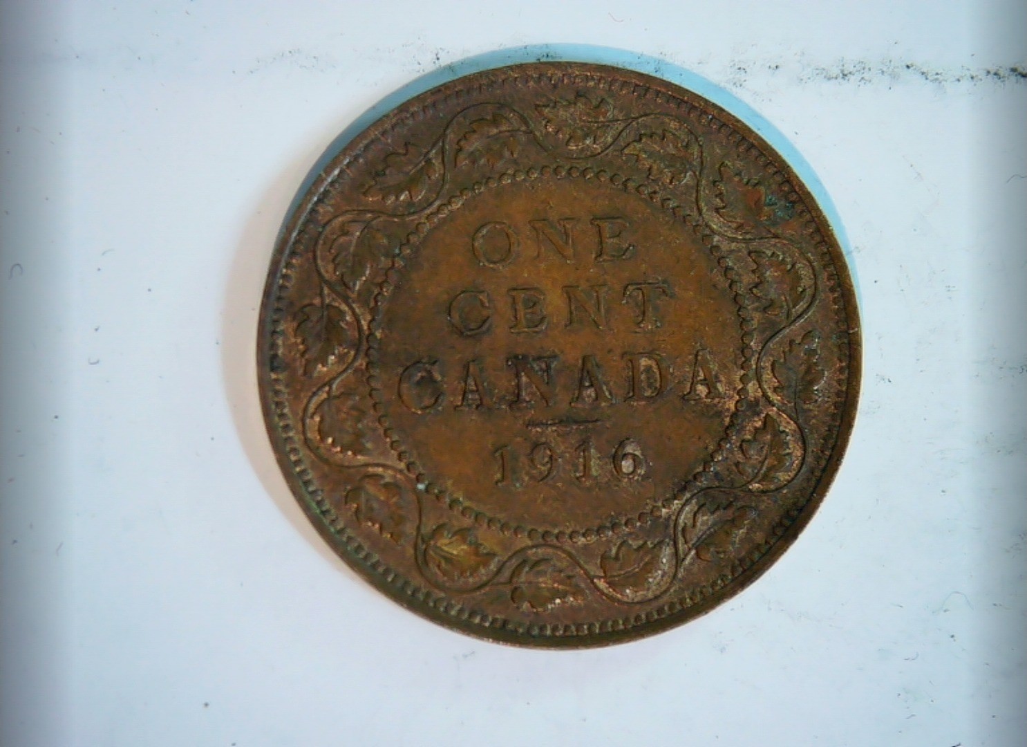 Canada 1916 1 Cent George V large cent (Canada) Coin