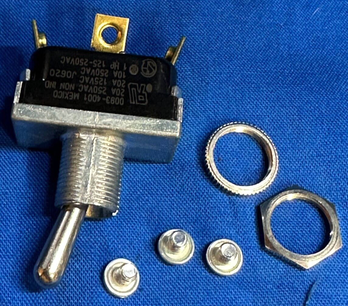 MCGILL TOGGLE SWITCH 0093-4001  10-20A  125-250VAC 1HP