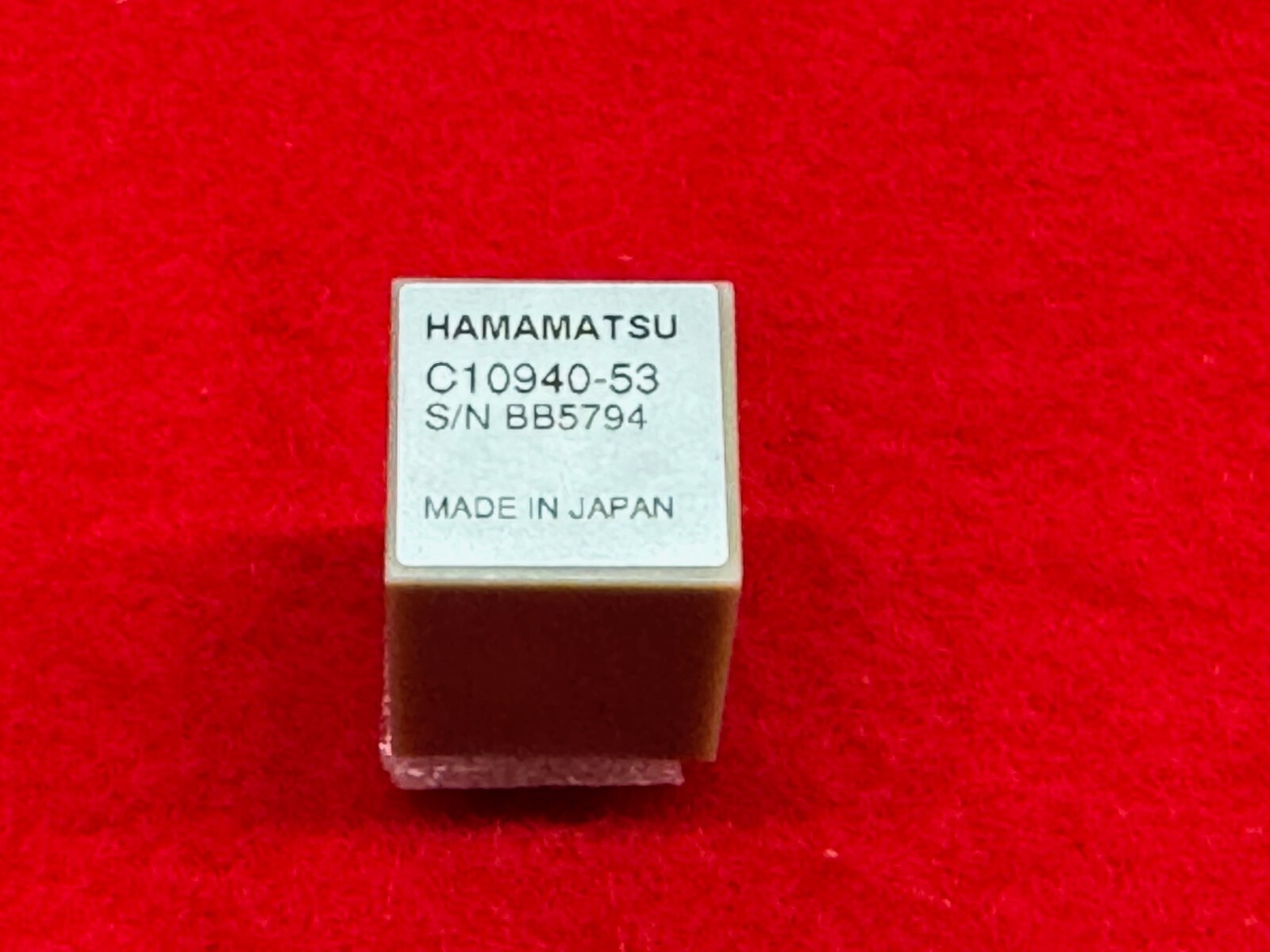 Hamamatsu C10940-53 PMT Photomultiplier HVPS High Voltage Power Supply 0 to 1200