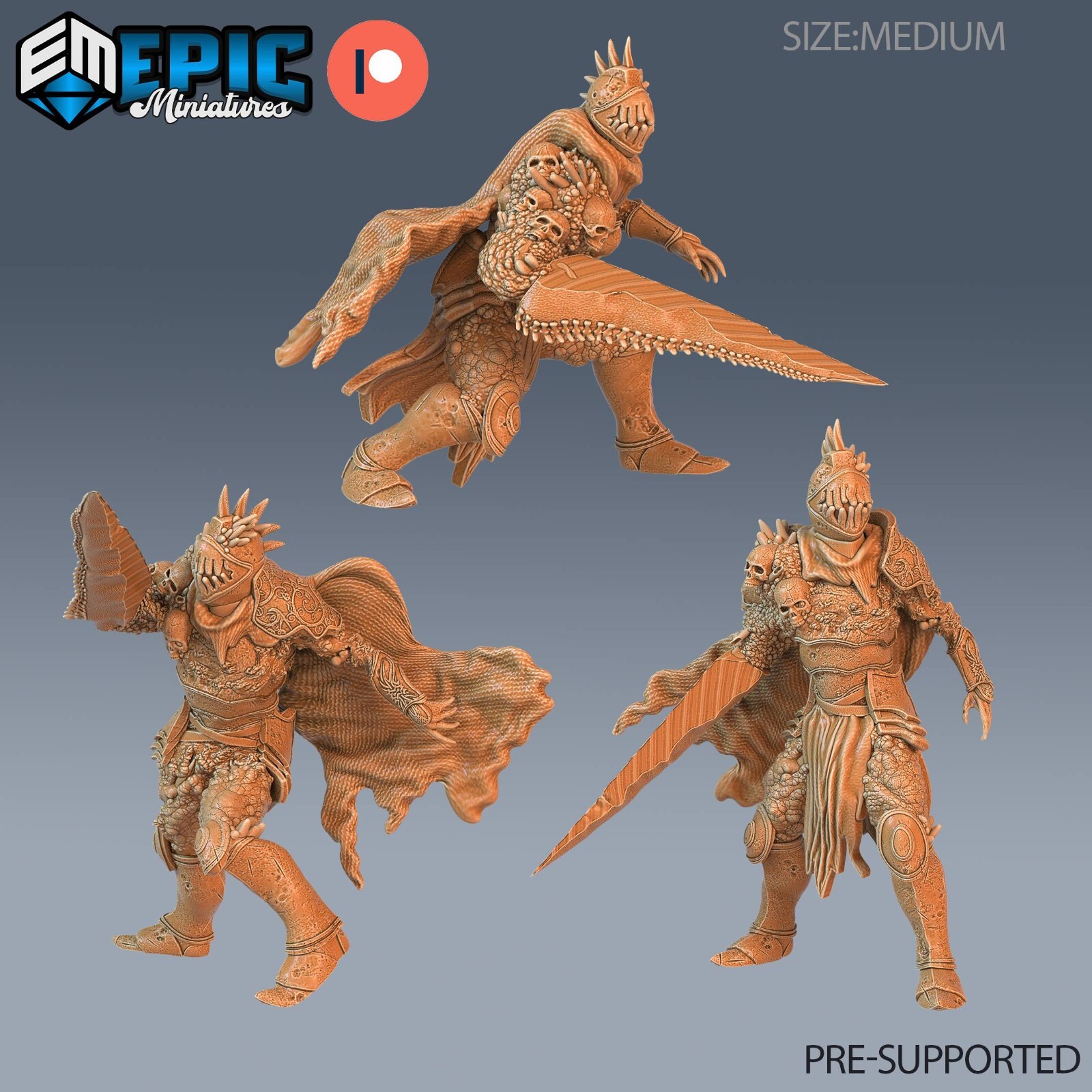 Mimic Knight DnD Dungeons and Dragons Miniature - Epic Miniatures 28mm