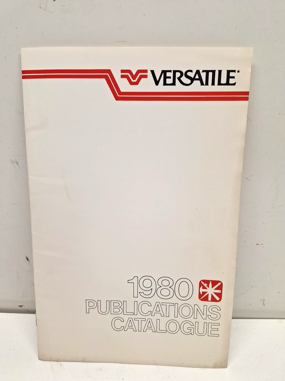 USED OLD STOCK VERSATILE 1980 PUBLICATION CATALOG PU7001