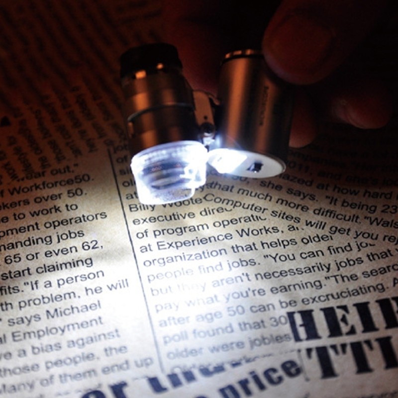 Handheld Microscope with 60X Magnification for Field Use & Scientific Research