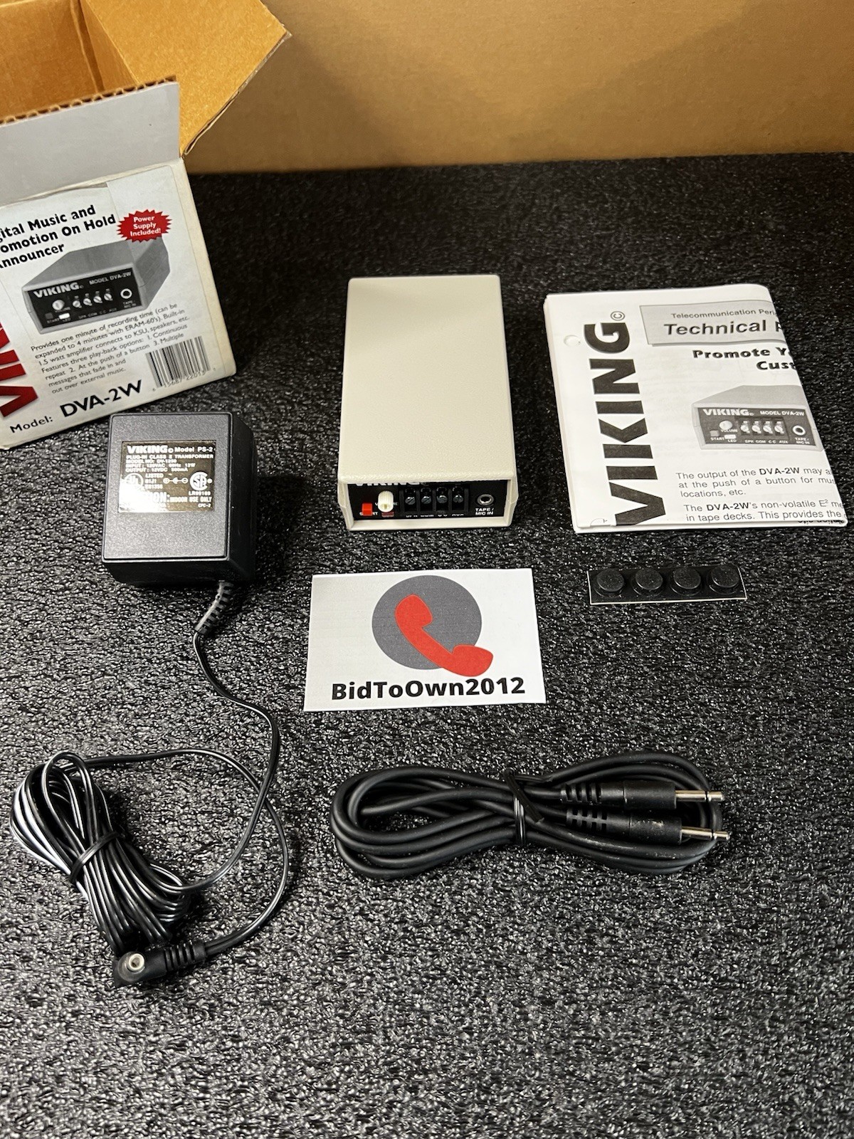 Viking DVA-2W Digital Music and Promotion on Hold Announcer *NEW IN BOX*