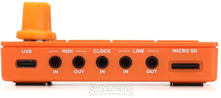1010music Nanobox Tangerine Sampler Module