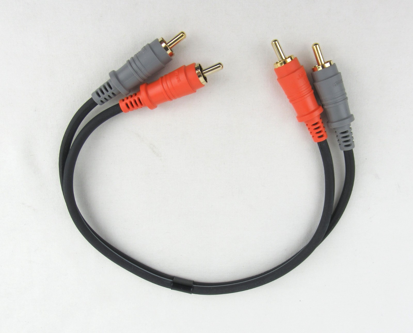 Mogami  3601 Dual RCA Patch Cable,  1ft - New, Free Shipping